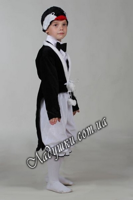 Карнавальный костюм Пингвин для мальчиков.