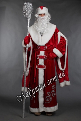 Карнавальный костюм  Дед Мороз - Барский, для взрослых